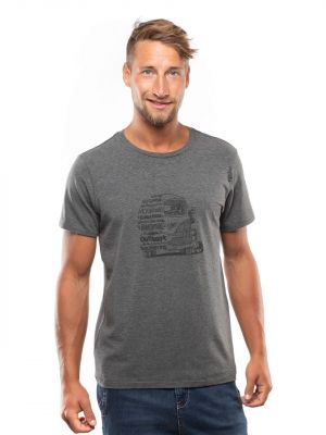 Lettering Bus Men T-Shirt