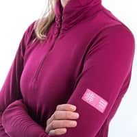 Merino Active zips - Dmske dl. rukv