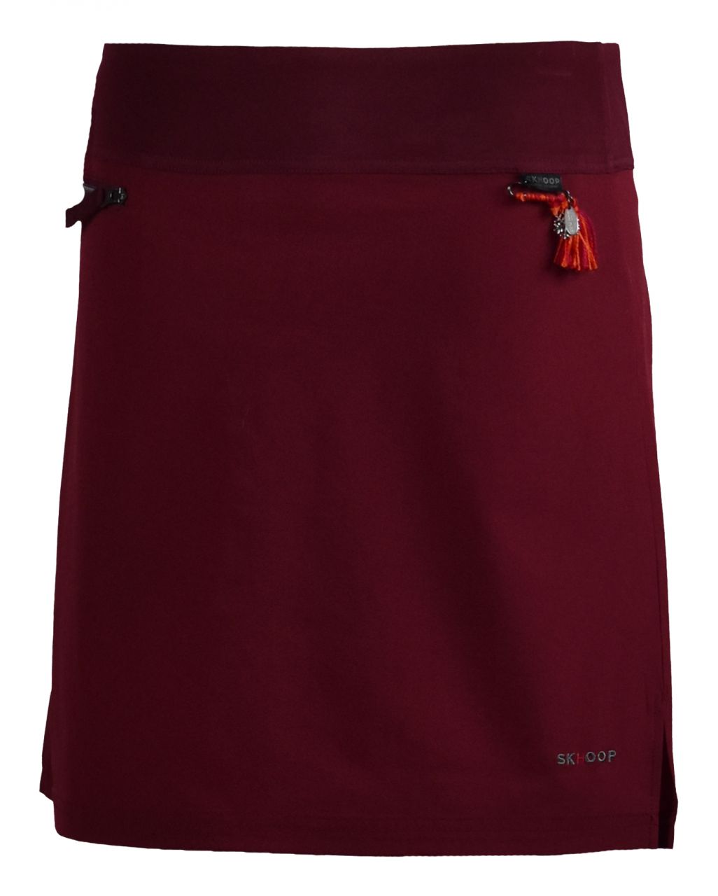 SKHOOP Funkčné sukňa s vnútornými šortkami Outdoor Skort - henna red S/36