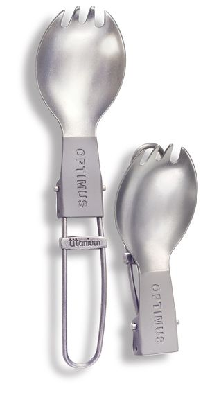 Príbor Optimus Titanium Spork skladacie