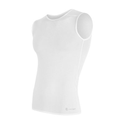 Coolmax Air pánske tričko bez rukávov - biela