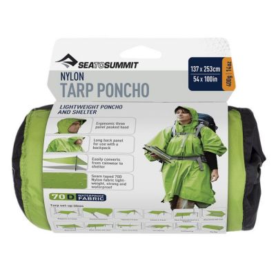 Nylon Tarp Poncho