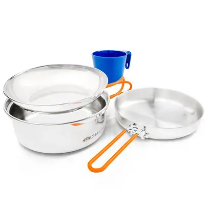 Sada ndob Glacier Stainless 1 Person Mess Kit