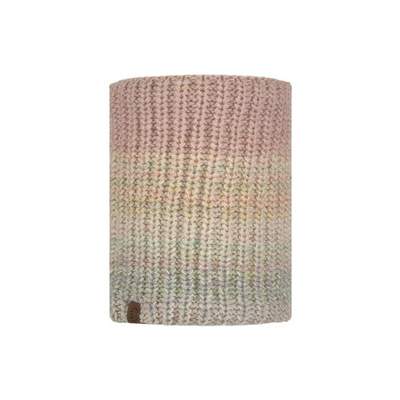 Neckwarmer Buff Knitted Polar Fleece Olya- Cloud