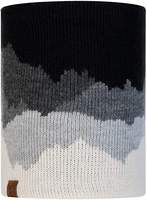 Neckwarmer Buff Knitted Polar Fleece Sveta- black