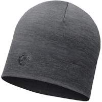 Merino wool Buff hat Heavyweight losse- Solid grey