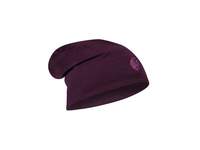 Merino wool Buff hat Heavyweight losse- Purplish multi stripes