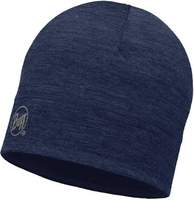 Merino wool Buff hat Lightweight- Solid denim