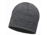 Merino wool Buff hat Lightweight- Solid grey