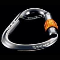 Core Belay Lock; gun metal