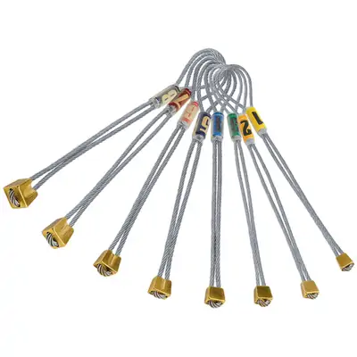 Set vklnnc Climbing Stopper Brass - Set 1-8