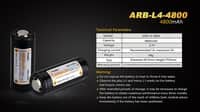 26650 4800 mAh (Li-Ion)