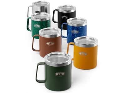 Glacier Stainless Camp Cup; 444ml grey
