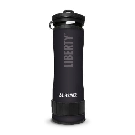 Filtračná fľaša Lifesaver Liberty - Black