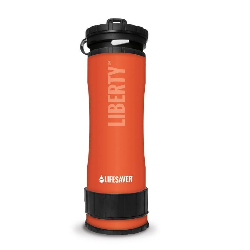 Filtračná fľaša Lifesaver Liberty - Orange