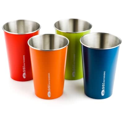 Glacier Stainless Pint Set; 500ml; multi color