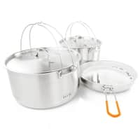 Glacier Stainless Troop Cookset