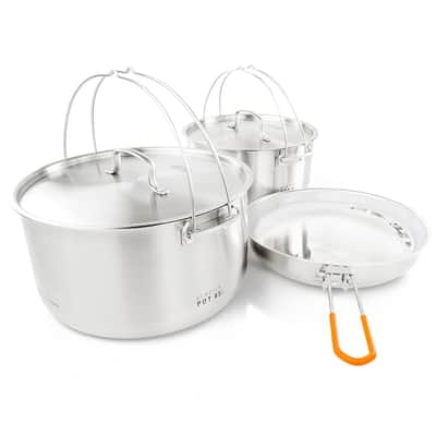 Glacier Stainless Troop Cookset
