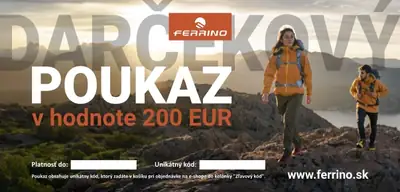Darekov poukaz 200 EUR