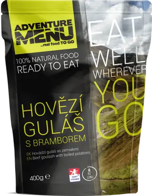 Hovdzie gul so zemiakmi