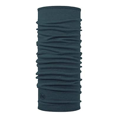 Merino wool Buff Midweight- Dusty Blue melange