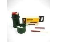 Hurricane Match Container Green - 25 ks