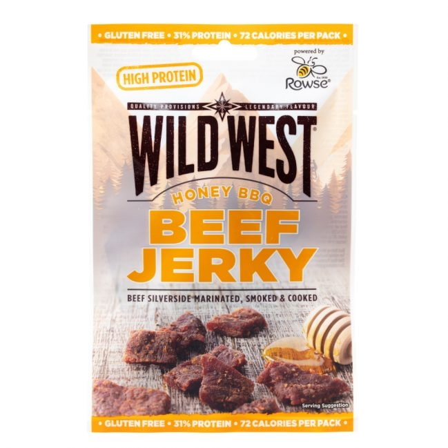 Wild West Beef jerky 60g - Honey BBQ