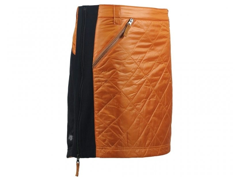 Zateplená sukňa SKHOOP Rita Short - Burnt Orange S