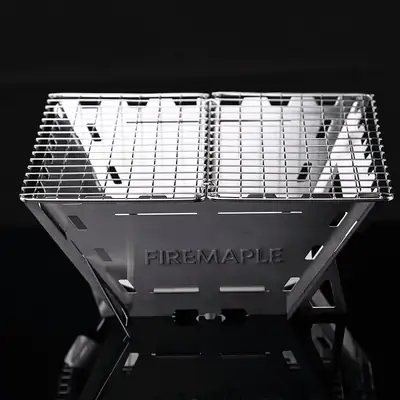 Ohnisko s grilom Maverick Wood 4