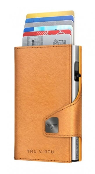 Peňaženka Tru Virtu Wallet Click & Slide Bio Apple - Wallnut