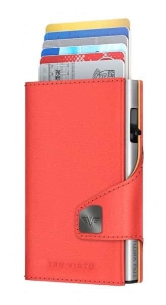 Peňaženka Tru Virtu Wallet Click & Slide Bio Apple - Coral