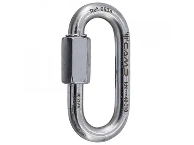 Mailona Oval Quick Link 8 mm Zinc Plated Steel