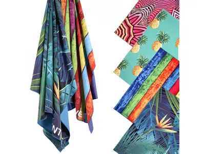 Uterk Printed SoftFibre Trek Towel