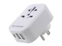 World to US Travel Adaptor with USB (& USB C)
