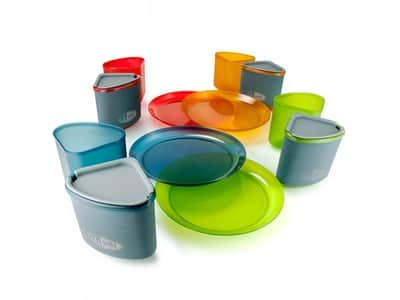 Infinity 4 Person Compact Tableset, Multicolor