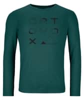 185 Merino Brand Outline Long Sleeve