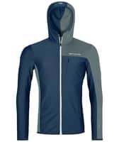 Fleece Light Grid Hooded Jacket