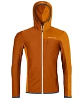 Fleece Light Grid Hooded Jacket