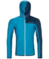 Fleece Light Grid Hooded Jacket