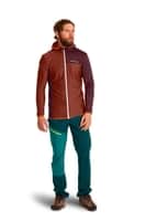 Fleece Light Grid Hooded Jacket