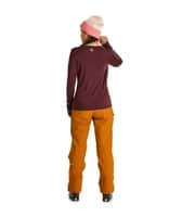 185 Merino Brand Outline Long Sleeve Women's