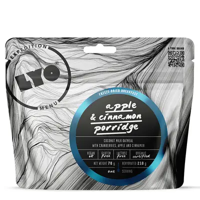 Ovesn kae s jablky a skoic