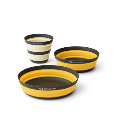 Sada ndob Frontier UL Collapsible Dinnerware Set - 3 piece