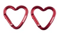 Mini karabina srdce 2 ks - red