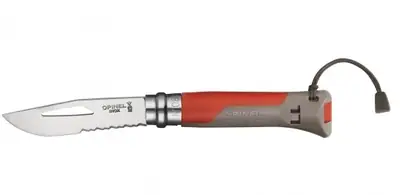 Vreckov n Opinel VRI N8 Inox Outdoor - Red