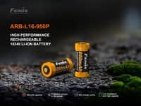 Akumultor RCR123A - 950 mAh