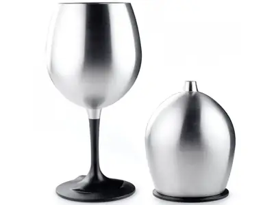 Pohrik na vno Glacier Stainless Nesting Red Wine Glass