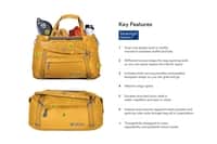 Double Haul Convertible Duffel - 55 l