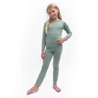 Merino Air - Detsk set trik s dlhm rukvom + spodky