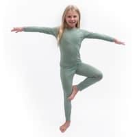 Merino Air - Detsk set trik s dlhm rukvom + spodky